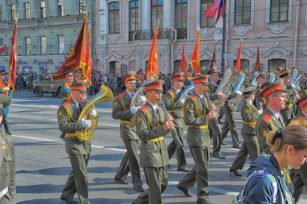 Győzelem-parade 2012 — Stock Fotó