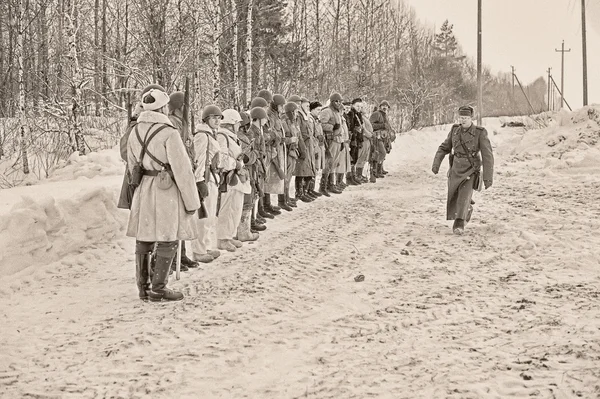 Reconstrucción de la Segunda Guerra Mundial —  Fotos de Stock