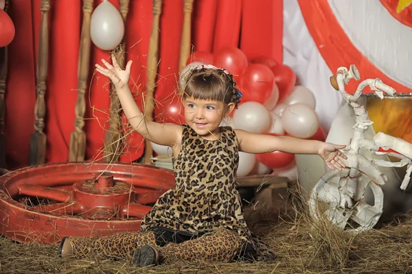 Circus Girl — Stok fotoğraf