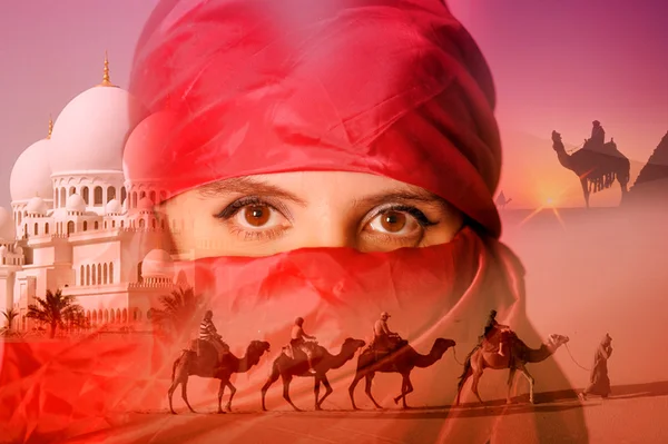 Arab woman — Stock Photo, Image