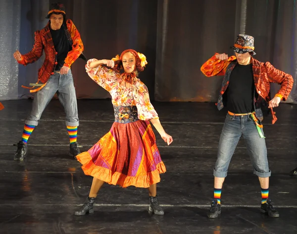 Show de danza folclórica — Foto de Stock