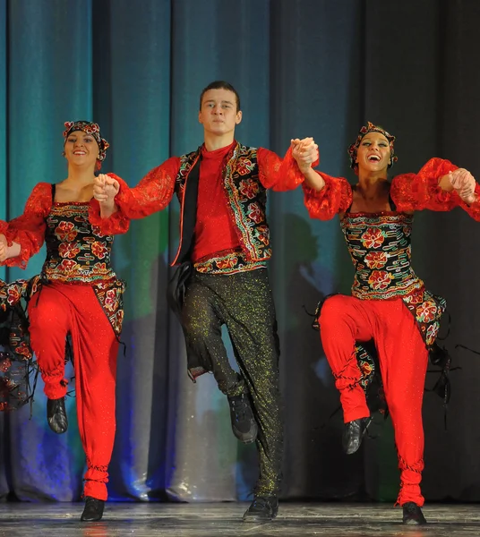 Русский танец — стоковое фото