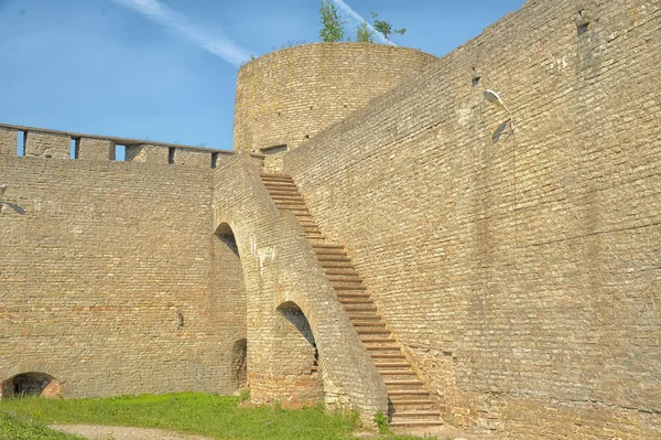 Ивангородская крепость — стоковое фото