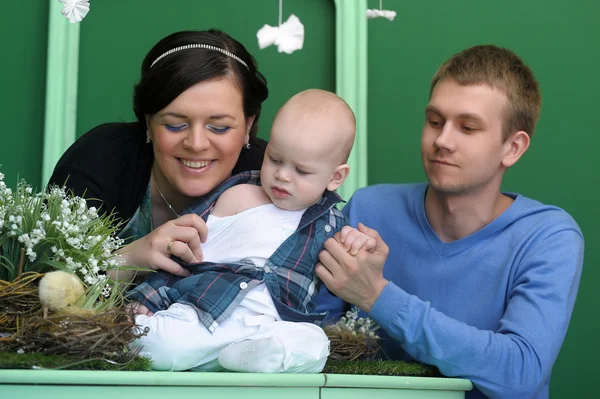 Famiglia felice — Foto Stock