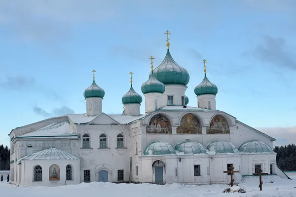 Monastero Aleksandro-Svirsky della Santissima Trinità . — Foto Stock