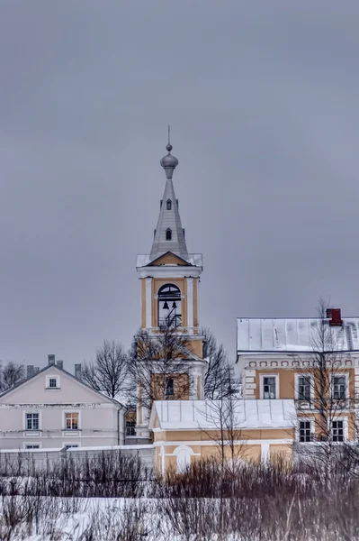 Ławra Aleksandra Świrskiego Trójcy Świętej. — Zdjęcie stockowe