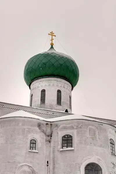 Aleksandro svirsky klášter Nejsvětější Trojice. — Stock fotografie