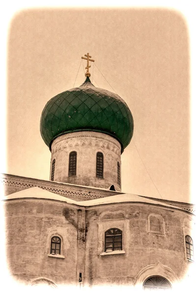 Aleksandro-Svirsky Monastery of the Holy Trinity. — Stock Photo, Image