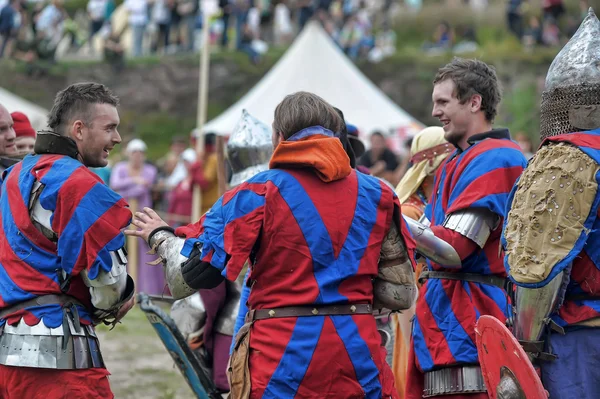 Festival van de middeleeuwse cultuur "vyborg thunder" — Stockfoto