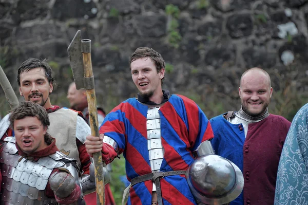 Festival der mittelalterlichen Kultur "Wyborg Donner" — Stockfoto