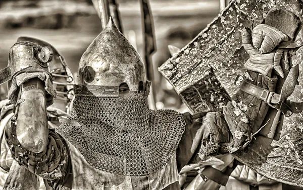 Les gens au Festival international annuel d'histoire militaire — Photo