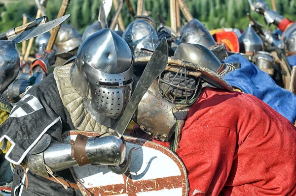 Festival raném středověku prvním hlavním městem Ruska — Stock fotografie