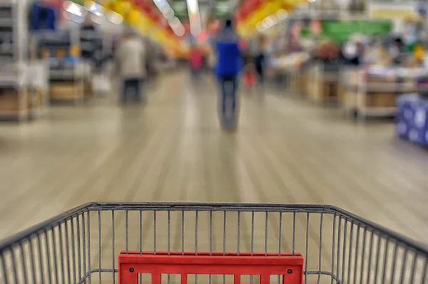 Supermercado Auchan — Fotografia de Stock