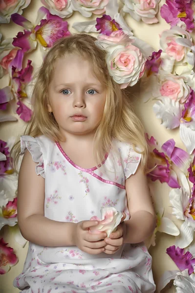 Retrato de menina — Fotografia de Stock