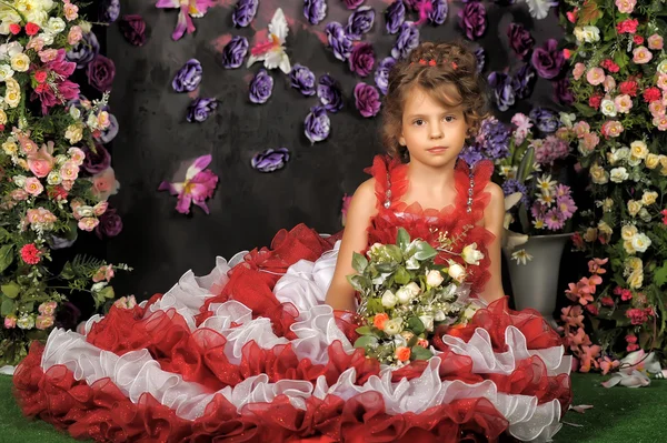 Retrato de niña — Foto de Stock