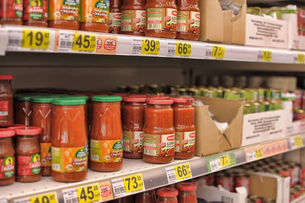 Ketchup in the store — Stock Image Ketchup in the store Royalty Free Stock Images