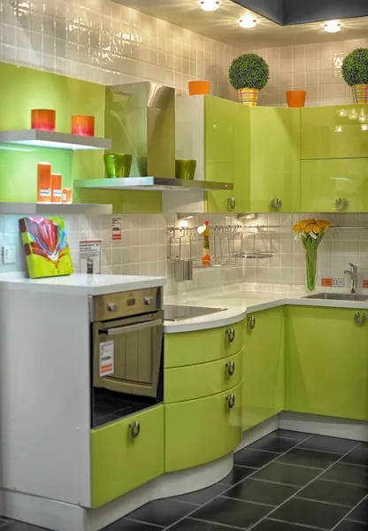 Modern konyha, családi házak és villák-nak Eladó-store építési anyagok és bútorok, st. petersburg, Oroszország — Stock Fotó