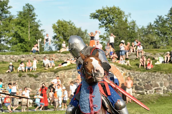 Batalla medieval — Foto de Stock