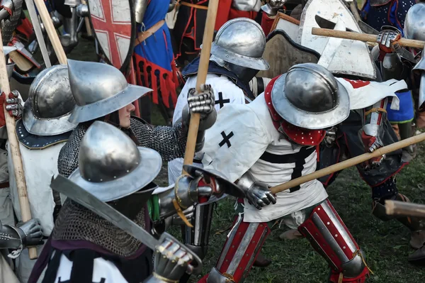 Batalla medieval — Foto de Stock