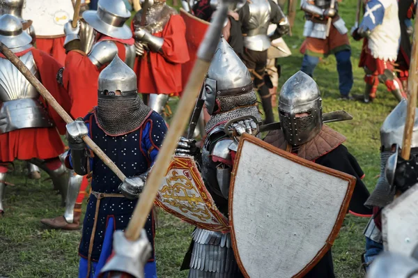 Batalla medieval — Foto de Stock