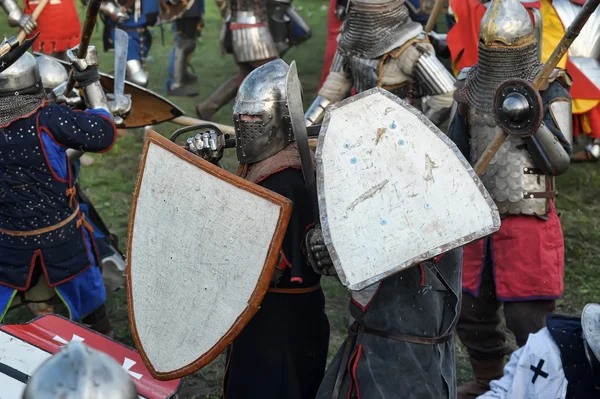 Batalla medieval — Foto de Stock