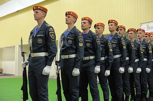 Onur Rusya acil durumlar Bakanlığı performans — Stok fotoğraf