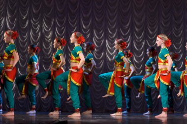 Indian dance clipart