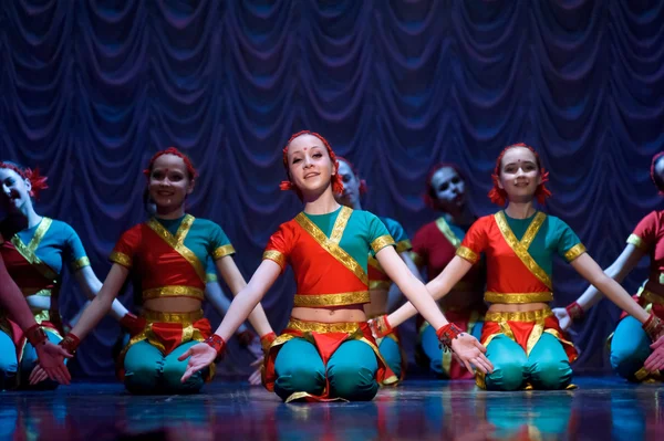Індійські танці — стокове фото