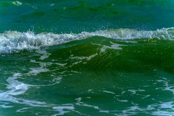 Golven Langs Kust Tijdens Een Storm Zwarte Zee — Stockfoto