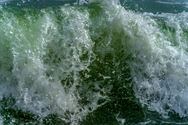 Olas Largo Costa Durante Una Tormenta Mar Negro —  Fotos de Stock