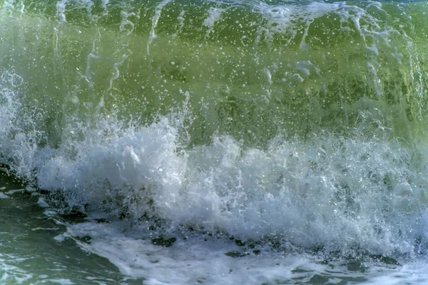 Golven Langs Kust Tijdens Een Storm Zwarte Zee — Stockfoto