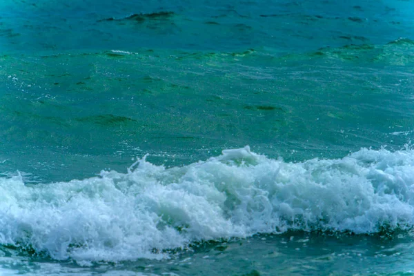 Olas Largo Costa Durante Una Tormenta Mar Negro — Foto de Stock