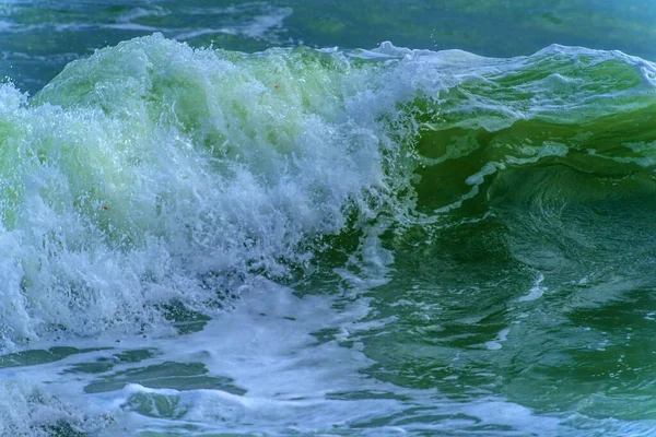 Golven Langs Kust Tijdens Een Storm Zwarte Zee — Stockfoto