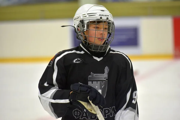 Rusland Petersburg 2019 Kinderen Die Hockey Spelen Het Open Toernooi — Stockfoto