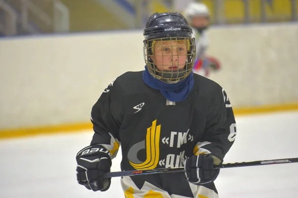 Rusland Petersburg 2019 Kinderen Die Hockey Spelen Het Open Toernooi — Stockfoto
