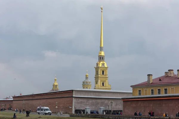 Ρωσία Αγία Πετρούπολη 2020 Φρούριο Πέτρου Και Παύλου Στο Κέντρο — Φωτογραφία Αρχείου