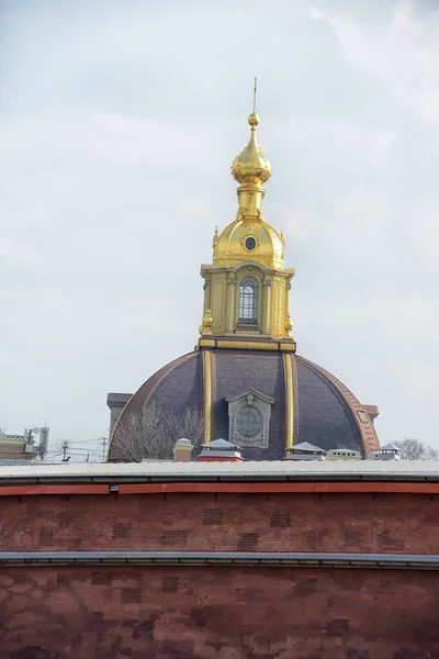 Ryssland Sankt Petersburg 2020 Peter Och Paul Fästning Stadens Centrum — Stockfoto