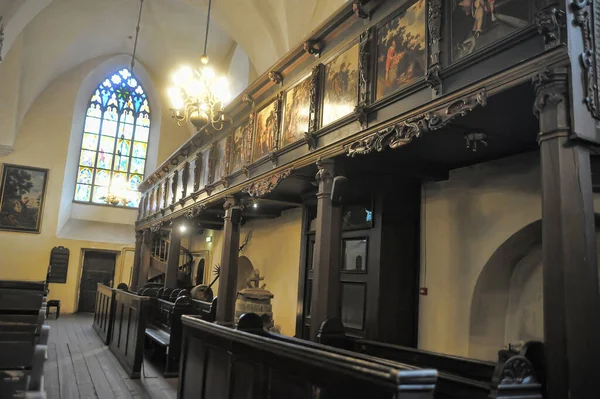Estonie Tallinn 2014 Ancienne Église Saint Esprit Intérieur — Photo