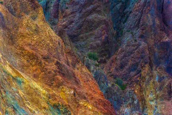 Bunte Berge Auf Der Krim Felsen Aus Nächster Nähe — Stockfoto