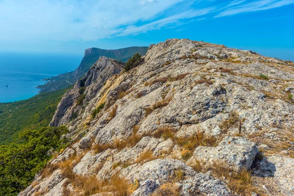 Landscapes Crimea Sea Mountains Hills —  Fotos de Stock