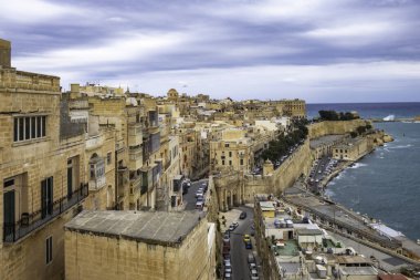 Malta Valetta 'da bina 