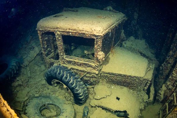 the truck in a thistlegorm wreck