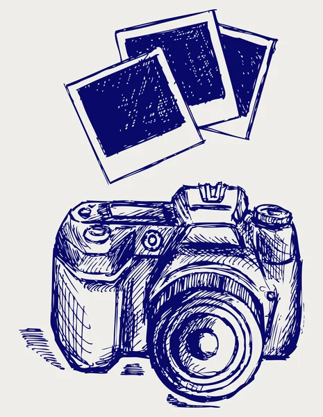Εικονογράφηση κάμερα φωτογραφία — Φωτογραφία Αρχείου