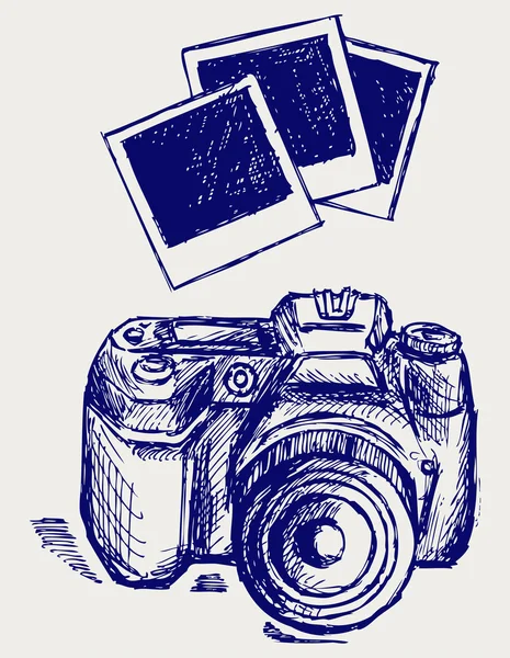 Foto fotocamera illustrazione — Foto Stock