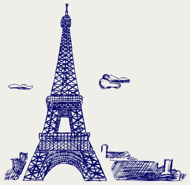 Paris 'teki Eyfel Kulesi