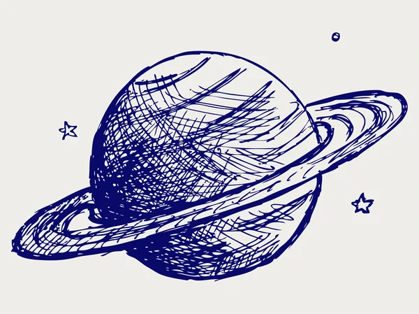 Planète saturne — Photo