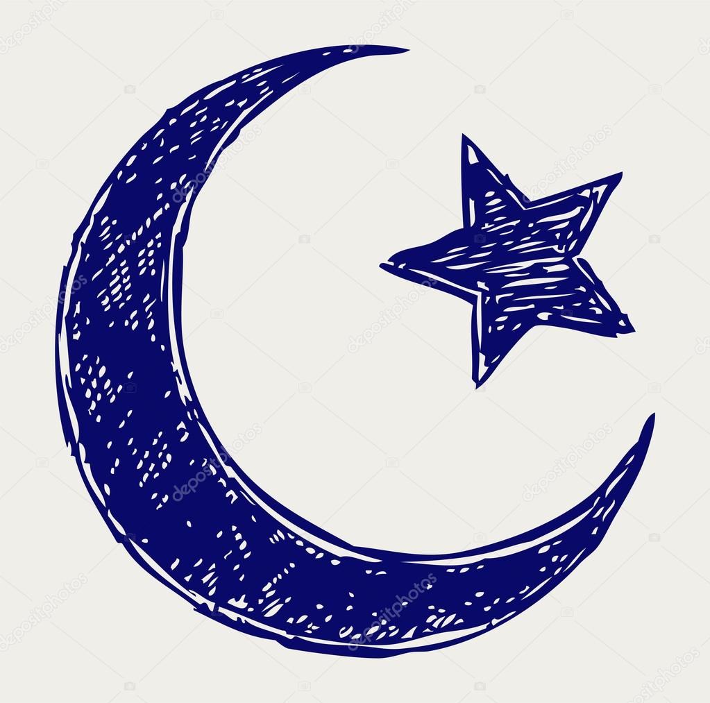 Crescent Islamic symbol