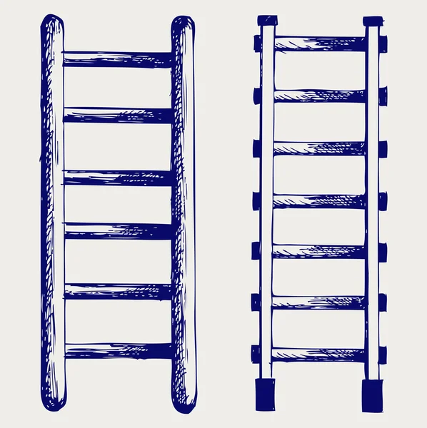 Эскиз лестницы — стоковое фото