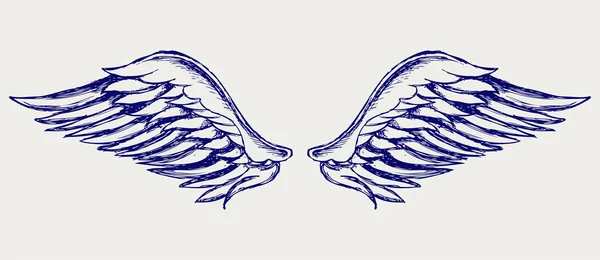 Angel wings — Stock Vector