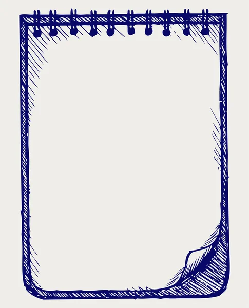 Kağıt defter ile